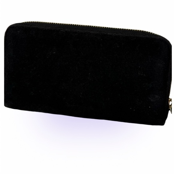 Juicy Couture Black Velvet long zipper Wallet - Picture 3 of 14